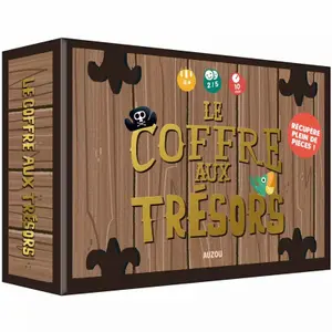 p'tit jeu le coffre aux trésors board games Auzou image-0