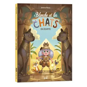 Book for white and cats in Egypt Auzou image-0