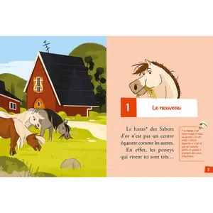 Book for bienvenue au poney club tome 1 le nouveau Auzou image-1