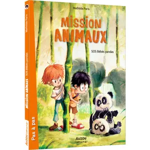 Animal mission book tome 3 soss pandas Auzou image-0