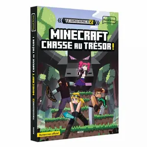 Book for team gamerz tome 2 minecraft treasure hunt Auzou image-0