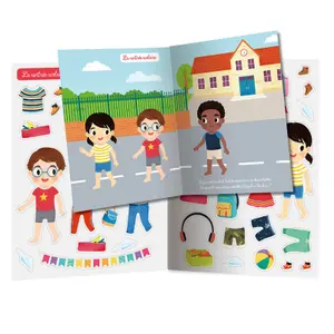 Stickers my 500 stickers I'm getting dressed Auzou image-1