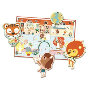 Creative activities my school magnet bag Auzou image-0