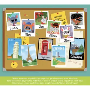 20 p'tits jeux board games walter's investigations Auzou image-1