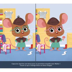 20 p'tits jeux board games walter's investigations Auzou image-2