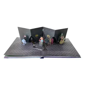 Book for the wolf who believed in his dreams a pop-up story Auzou image-2