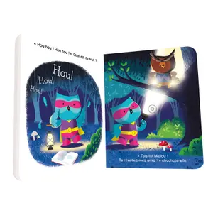 Book to search &amp; find wolf through time Auzou image-1