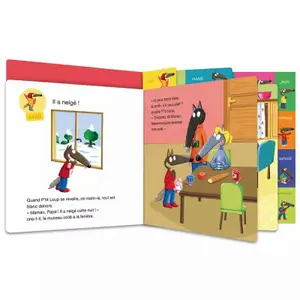 Books for my 7 stories to wait for christmas with p'tit loup Auzou image-1