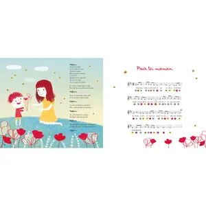 Livres pour mes 15 chansons d'henri des au piano Auzou image-1