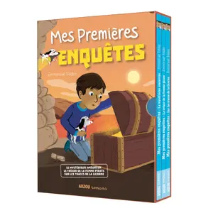 Book for library set 3 volumes 7/8/9th First Investigations Auzou image-0