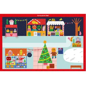 Creative activities my christmas magnet bag Auzou image-0