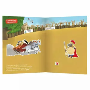 Stickers my clever stickers wolf time travel Auzou image-1