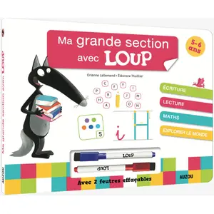 Book for my kindergarten with wolf Auzou image-0