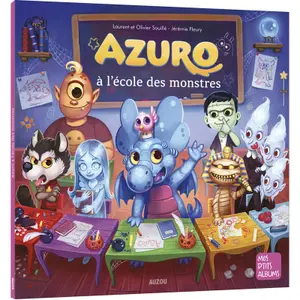 Book for azuro at the school of monsters ne Auzou image-0