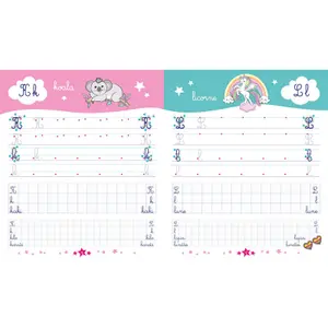 Educational games my unicorn writing book Auzou image-1