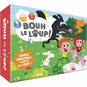 P'tit jeu bouh le loup board games Auzou image-0