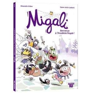 Book for migali volume 1 welcome to the royal academy Auzou image-0