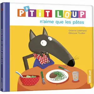 Book for p'tit loup n'aime que les pates Auzou image-0