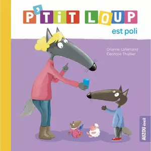 Book for p'tit loup est poli Auzou image-0