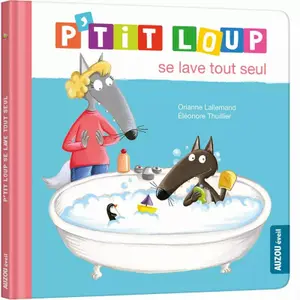 Book for p'tit loup se lave tout seul Auzou image-0