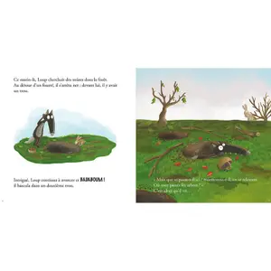 Book for the wolf who loved trees Auzou image-1