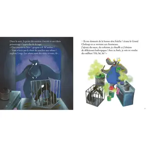 Book for the wolf who loved trees Auzou image-2