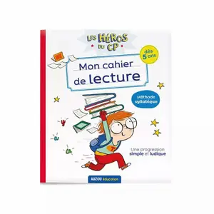 Livre pour les héros du cp mon cahier de lecture Auzou image-0