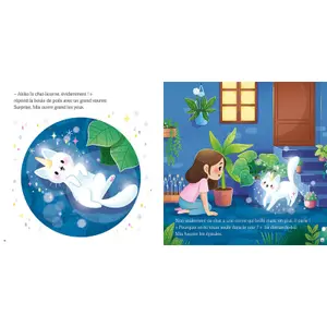 Book for akiko the unicorn cat on a mission Auzou image-2