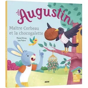 Book for augustin, maître corbeau and the chocogalette Auzou image-0
