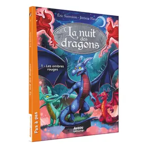 Livre pour la nuit des dragons tome 1 les ombres rouges Auzou image-0