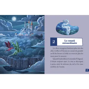 Livre pour la nuit des dragons tome 1 les ombres rouges Auzou image-1