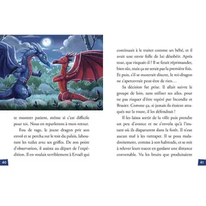 Livre pour la nuit des dragons tome 1 les ombres rouges Auzou image-2