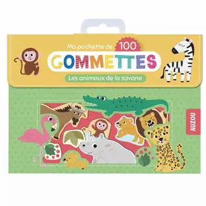 Book for savannah animals Auzou image-0