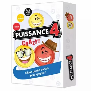 Jeux de société puissance 4 mon jeu de cartes Auzou image-0