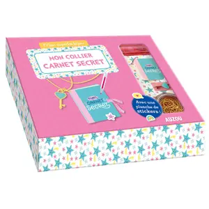 Creative activities mon collier carnet secret Auzou image-0
