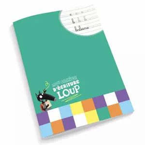 Book for small writing book wolf Auzou image-0