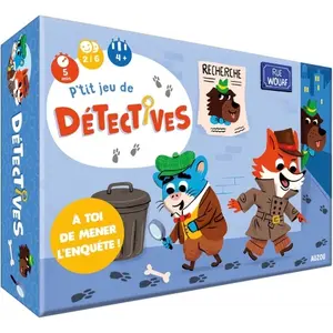 Early-learning games p'tit jeu de détectives Auzou image-0