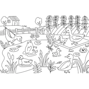 My big farm coloring pages Auzou image-2