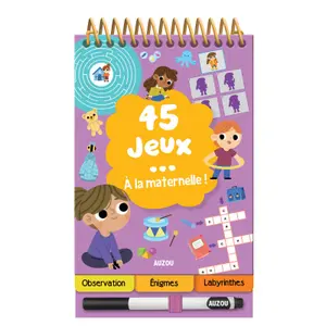 Board games 45 games... in kindergarten Auzou image-0