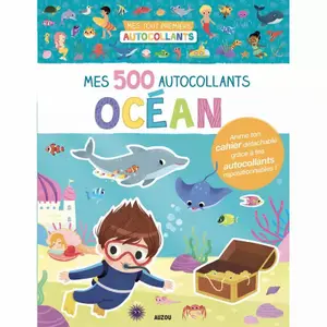 Stickers my 500 ocean stickers Auzou image-0