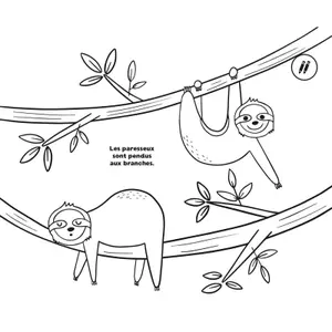 Relaxing nature coloring Auzou (x50) image-1