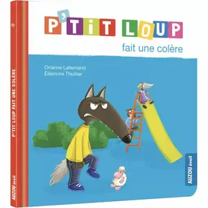 Book for p'tit loup fait une colère Auzou image-0