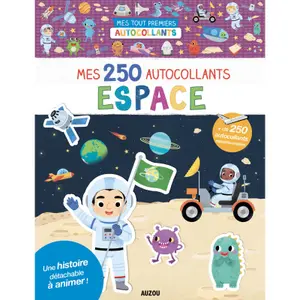 Stickers my 250 space stickers Auzou image-0