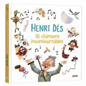 Book for henri dès's 10 must-have songs Auzou image-0