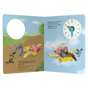 Book for j'apprends à lire l'heure avec loup Auzou image-2