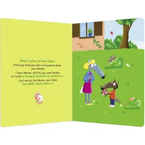 Book for p'tit loup's wonderful day Auzou image-1