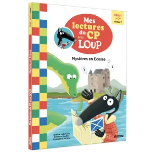 Books for my cp reading with loup mystères en écosse Auzou image-0