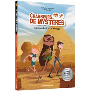 Book for mystery hunters the curse of kheops Auzou image-0