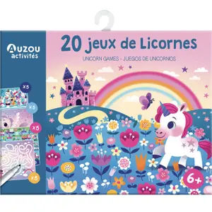 Board games 20 unicorn games Auzou image-0