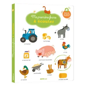Jeux d'éveil ma première ferme à écouter (My first farm to listen to) Auzou image-0